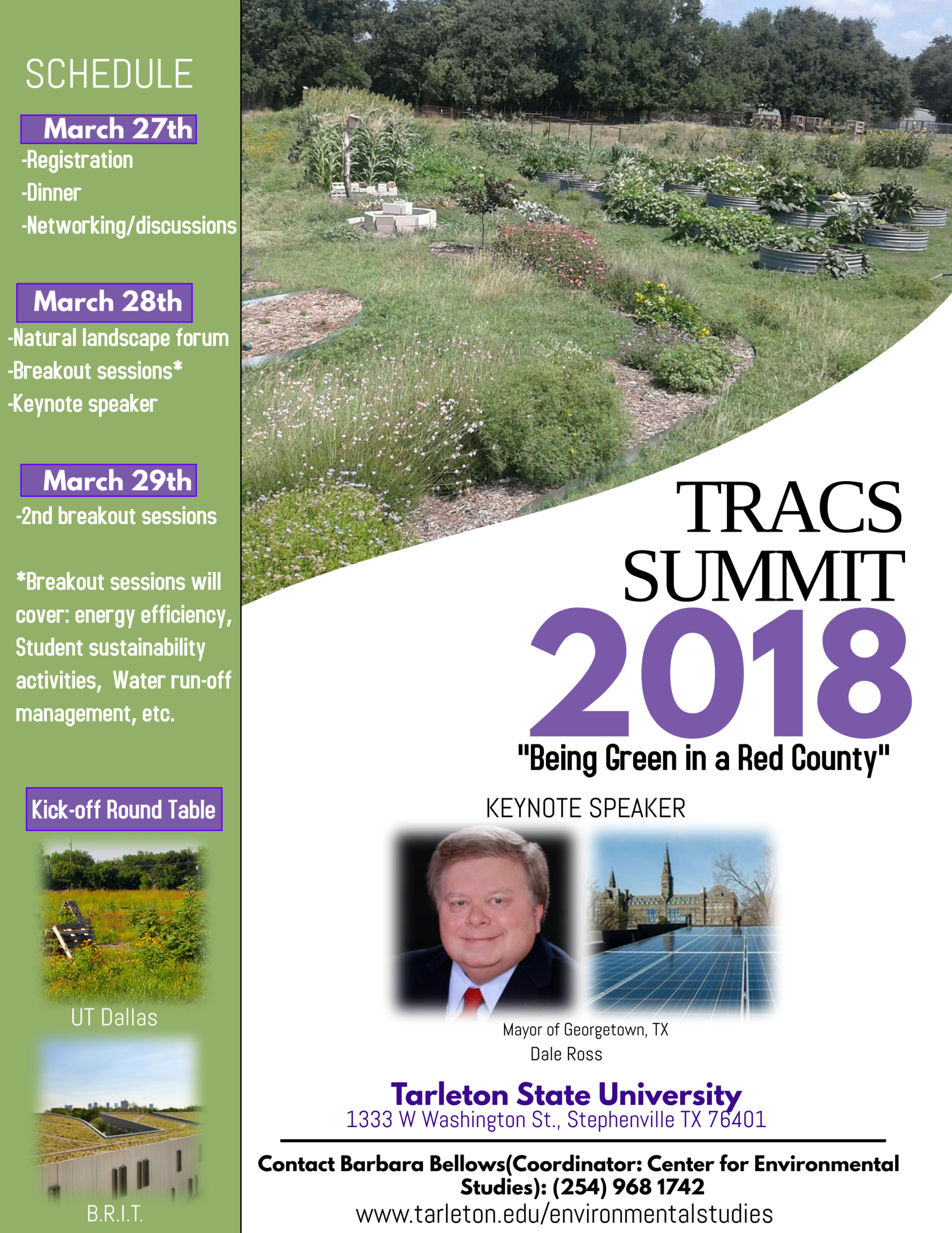 TRACS summit flier