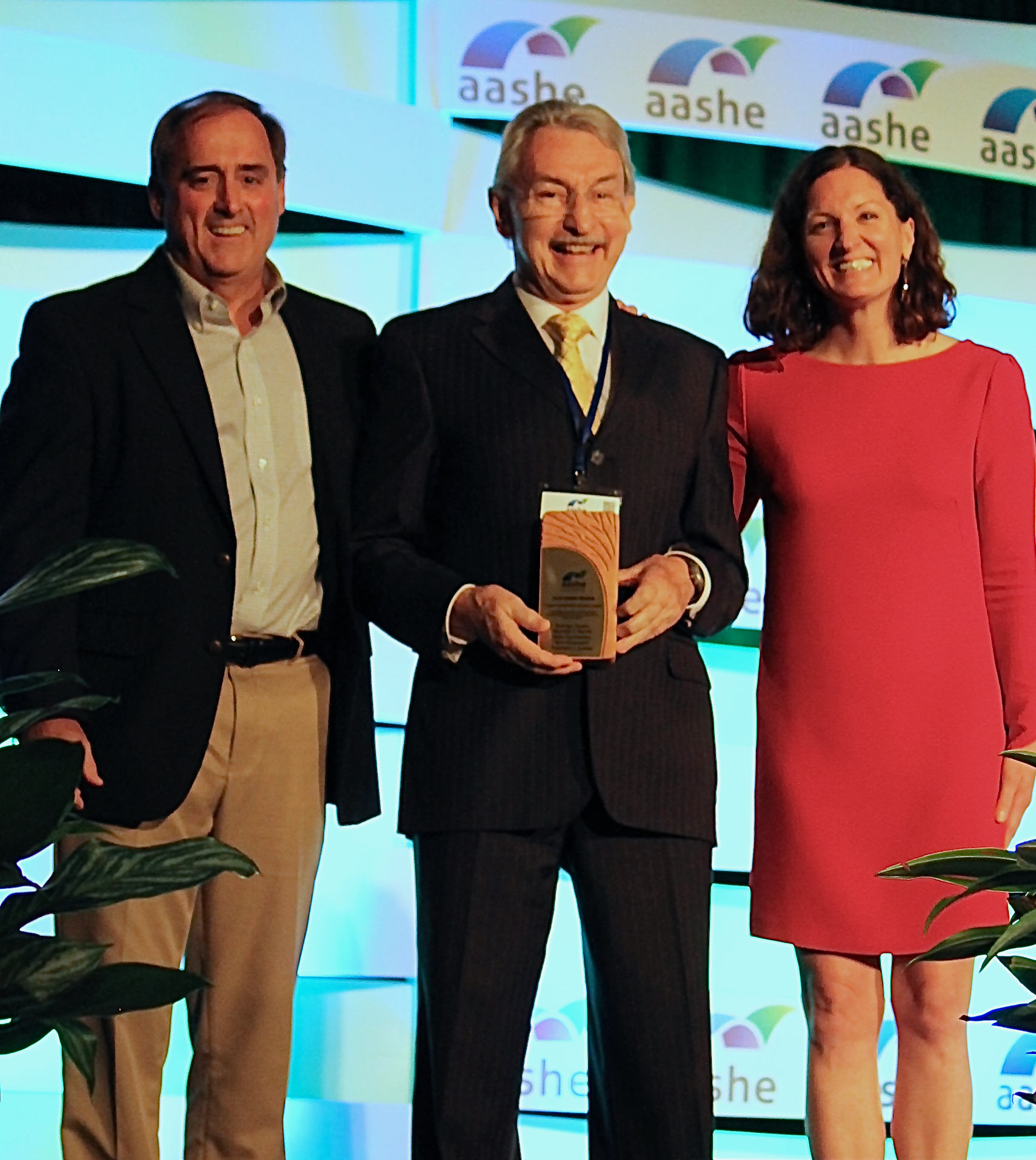 2018 AASHE Sustainability Award Winner Stage Shot