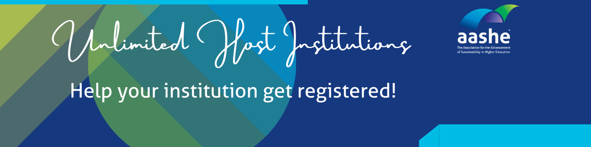 Help Your Institution Get Registered!