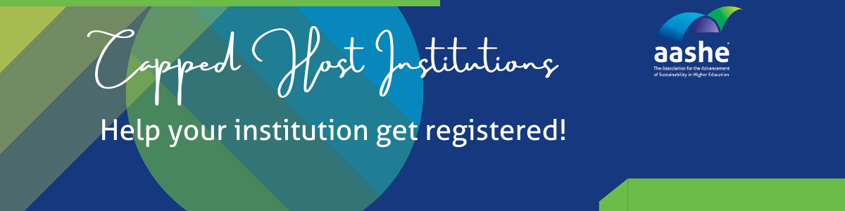 Help Your Institution Get Registered!