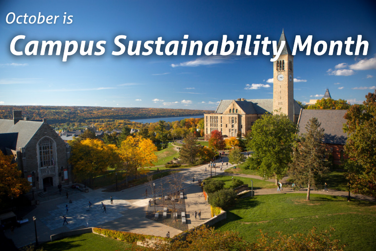 October is Campus Sustainability Month
