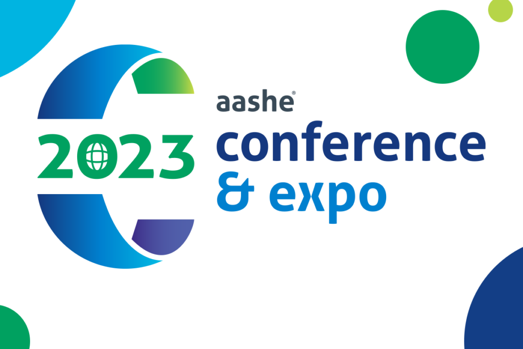 AASHE 2023 Conference & Expo Logo