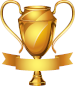 Gold trophy