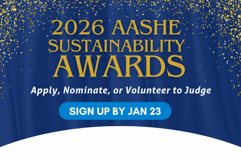 Image of 2026 AASHE Sustainability Awards