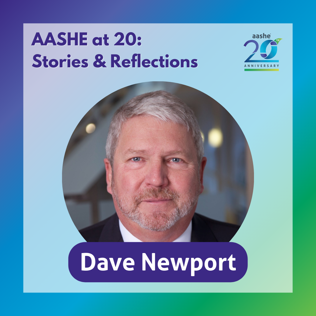 dave-newport-2025 AASHE at 20: Dave Newport Image