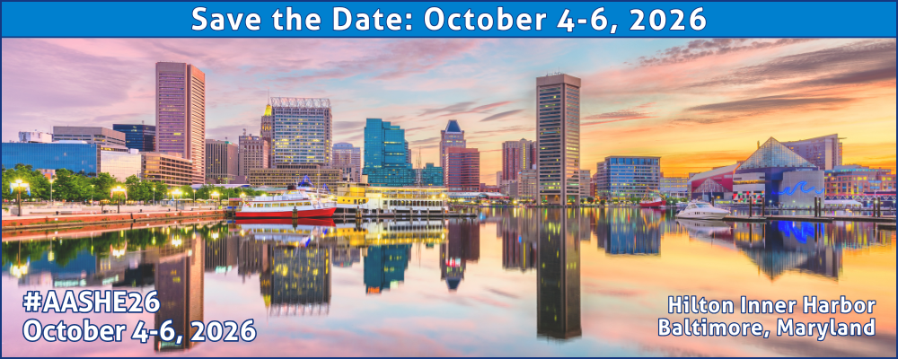 Image of Baltimore, Maryland from the harbor with text overlay