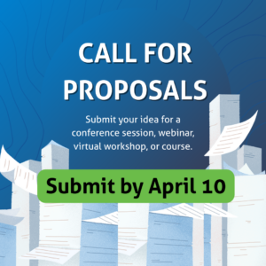 Call for Proposals submit by April 10
