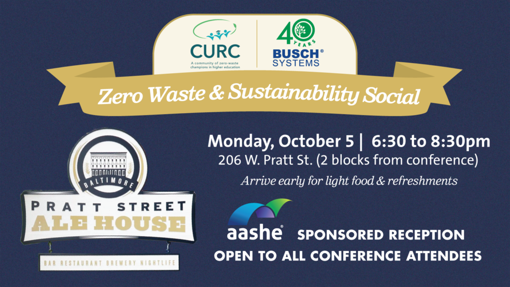 Zero Waste & Sustainability Social graphic image